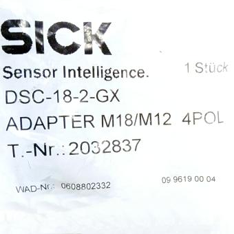 Adapter DSC-18-2-GX 