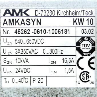 Servo Drive AMKASYN KW 10 
