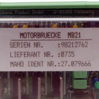 Motor bridge MB21 