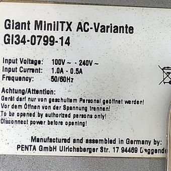AC-Variante Giant MiniITX  Gebraucht