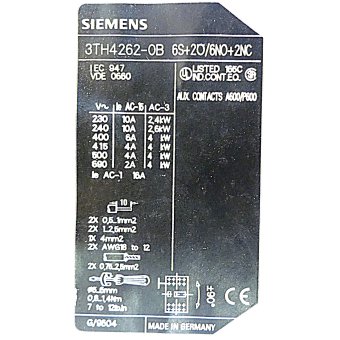 Hilfsschütz  Gebraucht