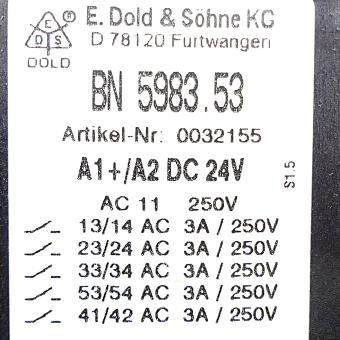 Not - Aus - Modul BN 5983.53 