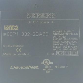 Power supply SITOP power 4 