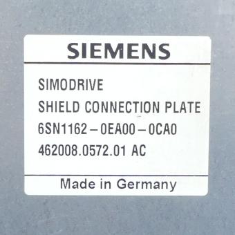 Schirmanschlußblech  