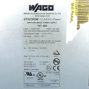 DIN rail power supply  