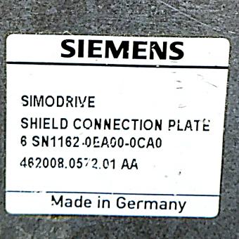 Shield connection plate  