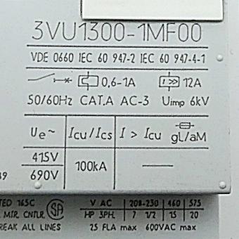 Motor protection switch 