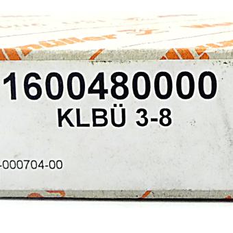 Clamp bracket for shield connection KLBÜ 3-8 