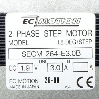 NEMA23 2-Phasen-Schrittmotor 1.8° 0.39Nm Litzen:8 3.0A 2-Wellenenden:6.35mm  