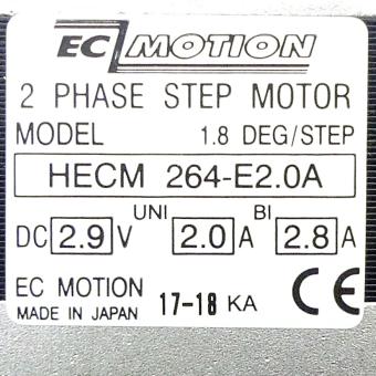 NEMA24 2-Phasen-Schrittmotor 1.8° 0.85Nm Litzen:8 2.0A Frontwelle:8mm  