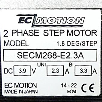 NEMA23 2-Phasen-Schrittmotor 1.8° 1.35Nm Litzen:8 2.3A Frontwelle:6.35mm  