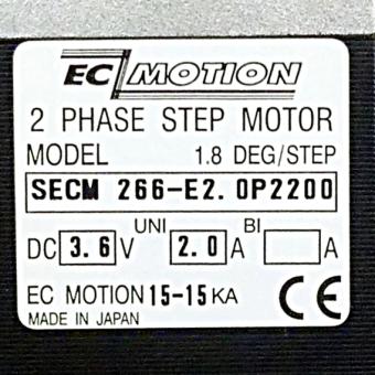 NEMA23 2-Phasen-Schrittmotor 1.8° 0.9Nm Litzen:8 2.0A Frontwelle:6.35mm Encoder Line Driver  