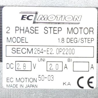 NEMA23 2-Phasen-Schrittmotor 1.8° 0.39Nm Litzen:8 2.0A Frontwelle:6.35mm Encoder Line Driver  