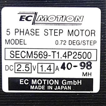 SIZE60 5-Phasen-Schrittmotor 0.72° 1.66Nm Anschlußkasten 1.4A Frontwelle:8mm Encoder Line Driver  