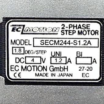 NEMA17 2-phase stepper motor 1.8° 0.26Nm Strands: 6 1.2A Front shaft: 5mm  