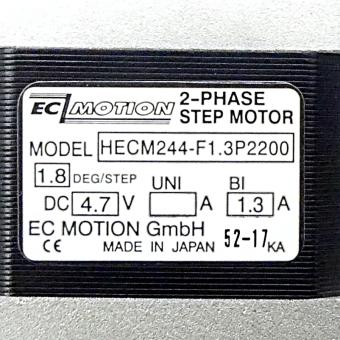 NEMA17 2-Phasen-Schrittmotor 1.8° 0.5Nm Litzen:4 1.3A Frontwelle:5mm Encoder Line Driver  Neu OVP