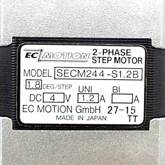 NEMA17 2-phase stepper motor 1.8° 0.26Nm Strands: 6 1.2A 2 shaft ends: 5mm  