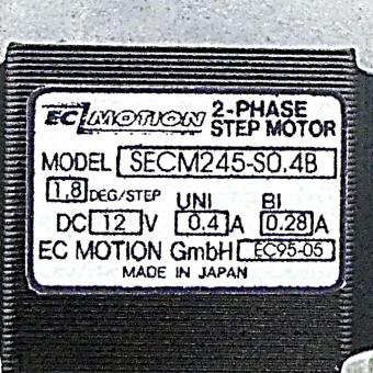 NEMA17 2-phase stepper motor 1.8° 0.32Nm Strands: 6 0.4A 2 shaft ends: 5mm  