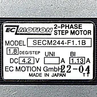 NEMA17 2-Phasen-Schrittmotor 1.8° 0.37Nm Litzen:4 1.13A 2-Wellenenden:5mm  Neu OVP