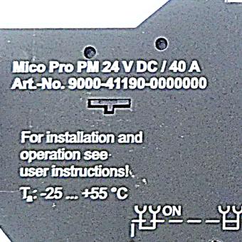 Mico Pro feed-in module  New