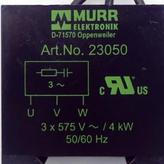Motor interference suppression module  