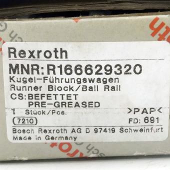 Kugel-Führungswagen  Neu geöffnete OVP