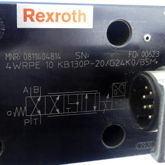 Proportional directional control valve 4WRPE 10 KB130P-20/G24K0/B5M Used