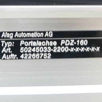 Portalachse PDZ-160 Neu
