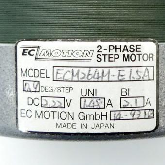 NEMA23 2-Phasen-Schrittmotor 0.9° 0.29Nm Litzen:8 1.5A Frontwelle:6.35mm  Neu OVP