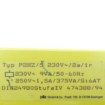 Sicherheitsrelais P2HZ/5 Neuwertig