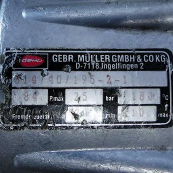 Angle seat valve  Used