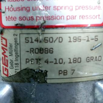 Angle seat valve  Used