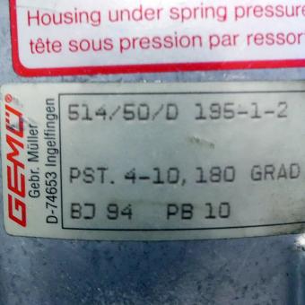 Angle seat valve  Used