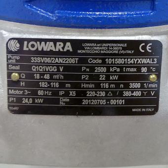 Multi-stage vertical Pump PLM180RB5/3220 New