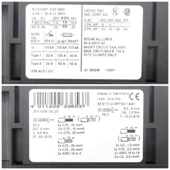 Power contactor  Refurbished