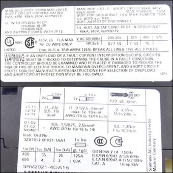 Circuit breaker 3RV2021-4DA15 