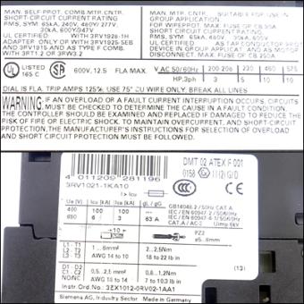 Circuit breaker 3RV1021-1KA10 
