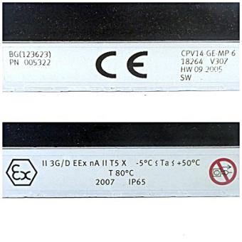Elektrische Anschaltung CPV14-GE-MP-6 