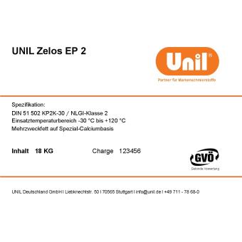 Schmierfett Zelos EP 2  