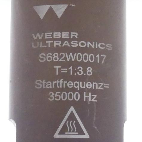 Sonotrode T=1:3.8  Neu