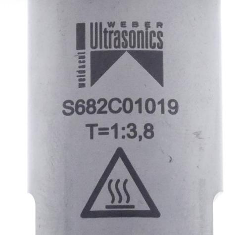 Sonotrode T=1:3.8  New