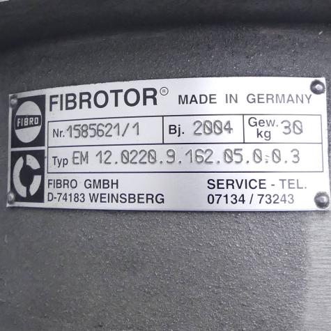 FIBROTOR Rotary indexing table EM 12  Used