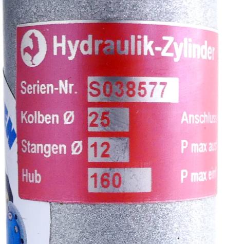 Hydraulikzylinder Reihe 120  Neu