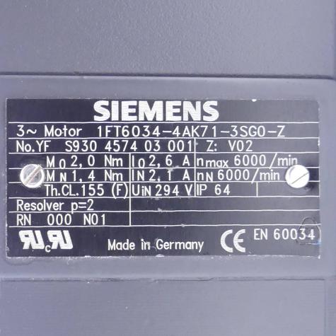 Servo Motor SPG 060-MF1-4-10/060S02 New