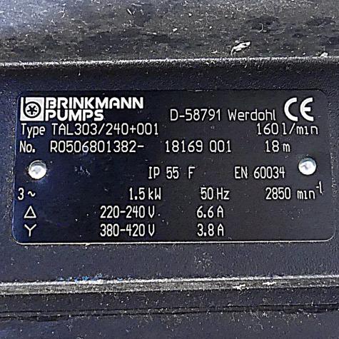 Tauchpumpe TAL303/240+001 Gebraucht
