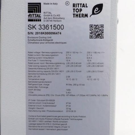 Cooling unit SK 3361.500 SK3361500 New FS
