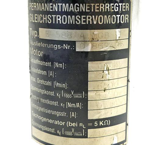DC servomotor  Used