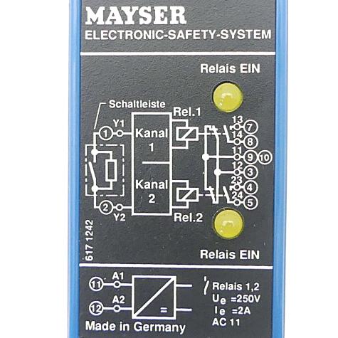 Safety switching device  