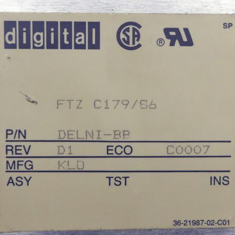 ethernet transceiver DELNI FTZ C179/86 Used