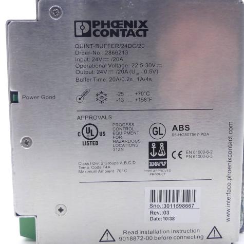 Power supply QUINT-PS/1AC/24DC/5  Used